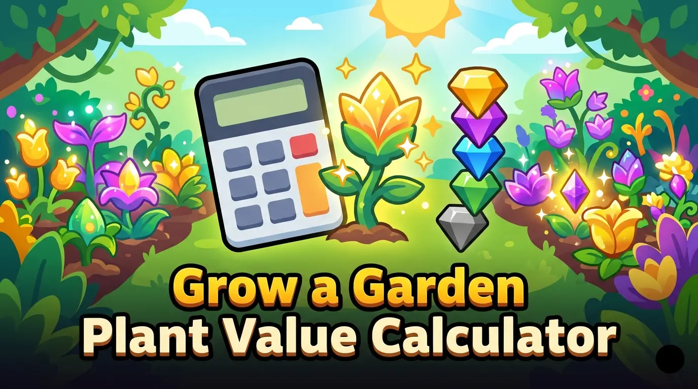 Grow a Garden Plant Value Calculator Feature